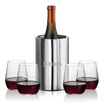 Jacobs Wine Cooler & Germain Stemless Wine - 2