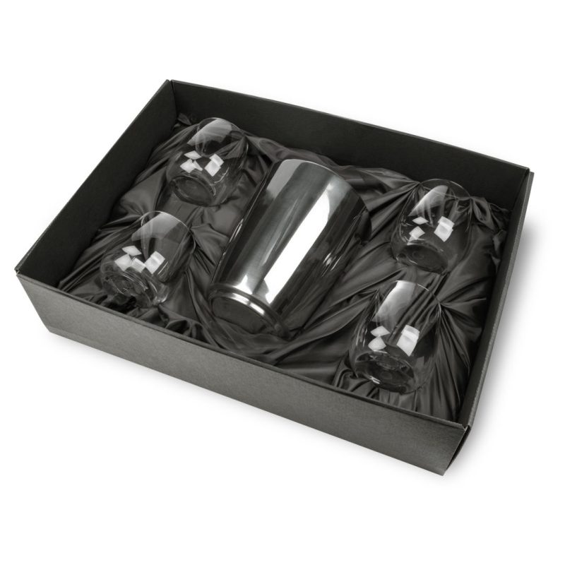 Pescara Wine Cooler & Boston Stemless Wine Set - 3