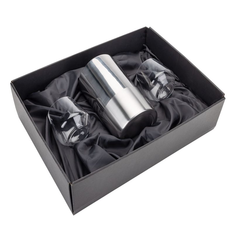 Catania Wine Cooler & Garland Stemless Wine Set - 1