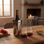 Milano Wine Cooler & Laurent Stemless Wine Set - 4