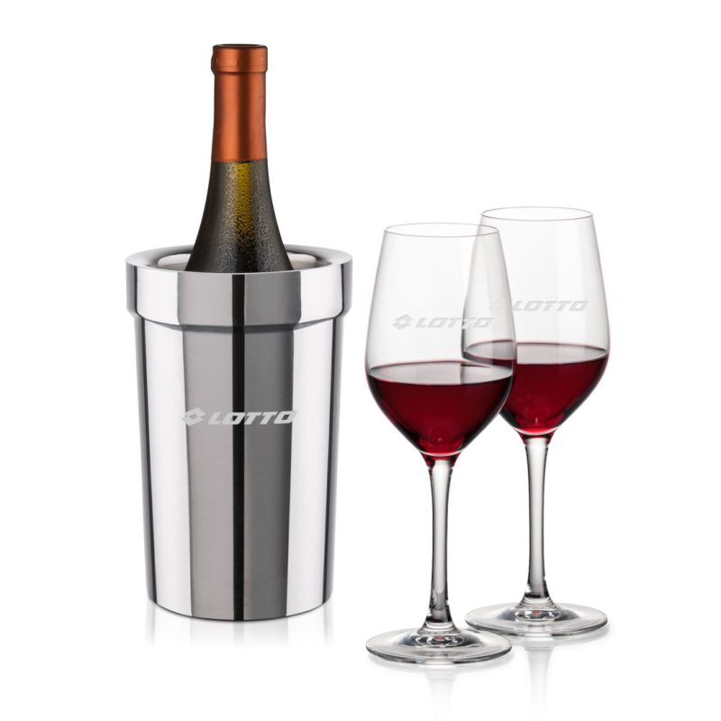 Milano-Wine-Cooler-Lethbridge-Wine-Set-SST1032-LB Milano Wine Cooler & Lethbridge Wine Set