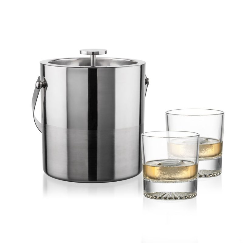Catania Ice Bucket & Romford On-the-Rocks Set - 5