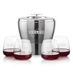 Genoa Ice Bucket & Hogarth On-the-Rocks Set - 2