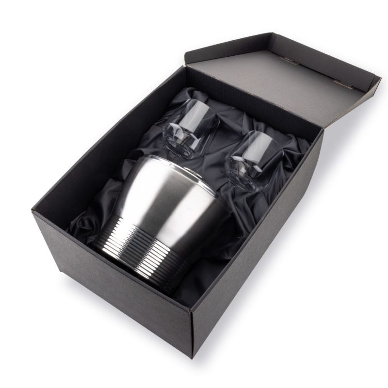 Genoa Ice Bucket & Oasis On-the-Rocks Set - 1