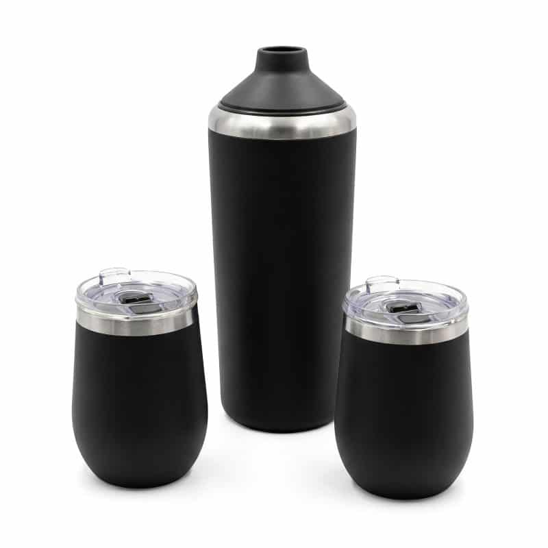 Glacier Stainless Steel Wine Chiller And Tumbler Set - 1