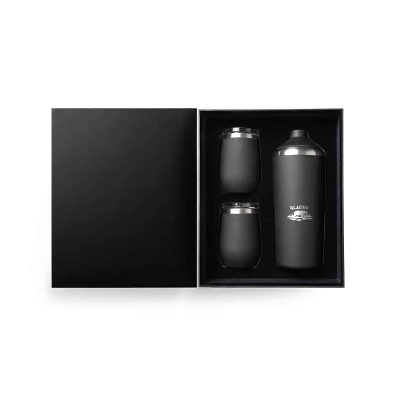 Glacier Stainless Steel Wine Chiller And Tumbler Set - 2