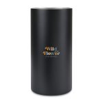 Aviana Rowan Recycled Stainless Steel Wine Chiller - Black - 2