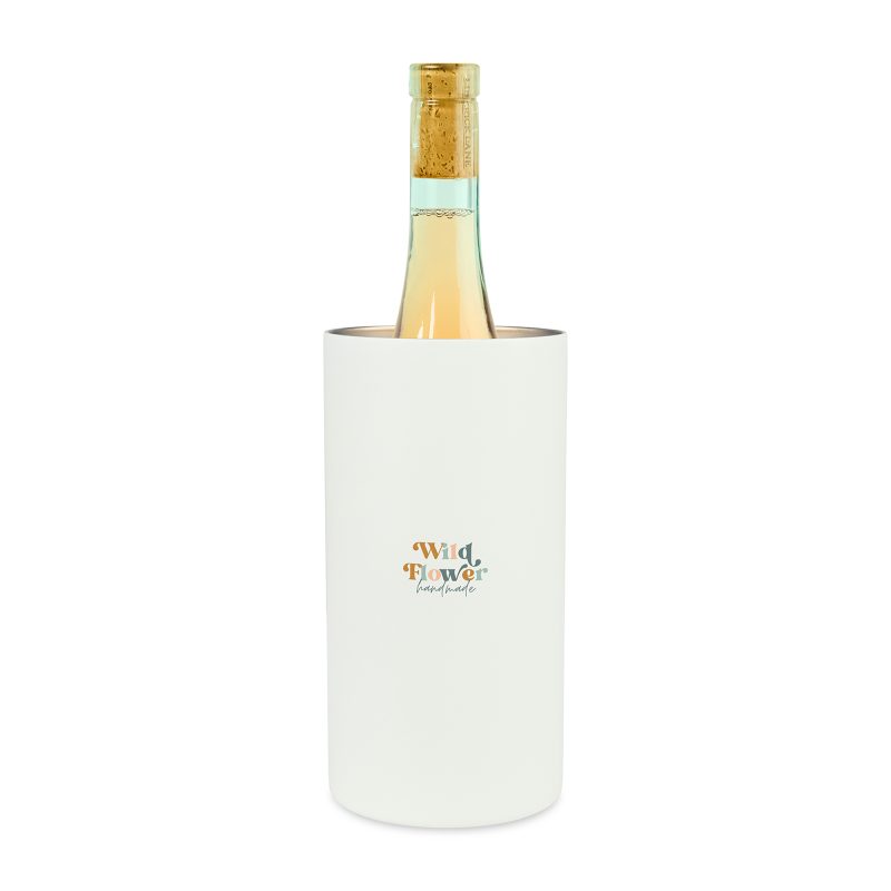 Aviana Rowan Recycled Stainless Steel Wine Chiller - Marshmallow