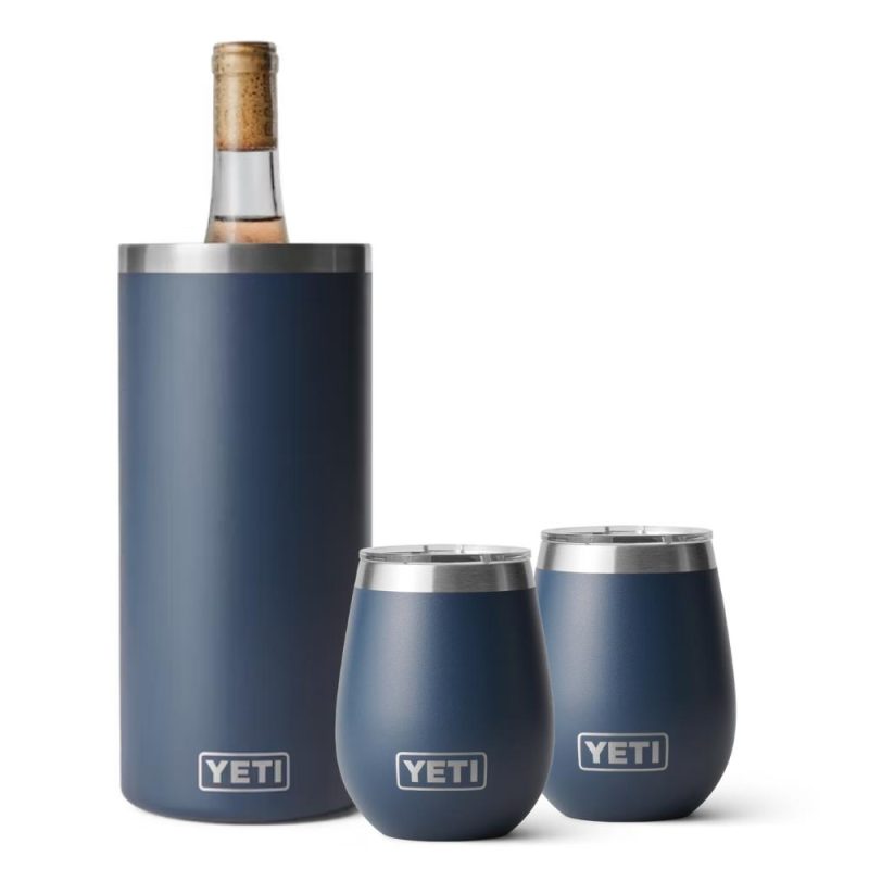 YETI-Rambler-Wine-Chiller-Wine-Tumbler-Set-Blank-YCHILLN-WINENAVY YETI Rambler Wine Chiller & Wine Tumbler Set (Blank)